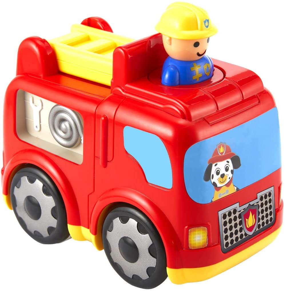 Fire Engine Learning Press 'n Zoom Fire Engine – Learning Express Toys & Gifts - Bedford MA
