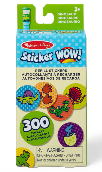 Sticker Wow Dino Refill