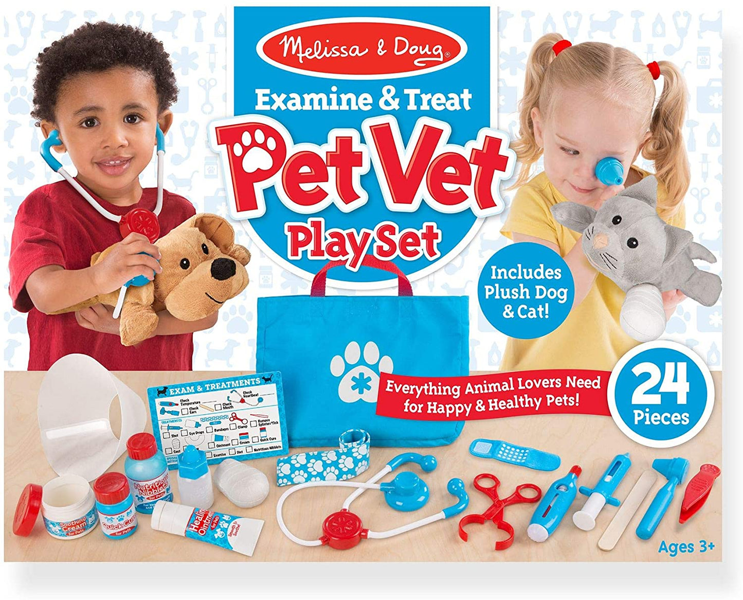 Examine & Treat Pet Vet Play Set