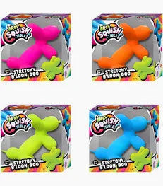 Squishy Stretchy Balloon Dog 4in Asst (24pcs)
