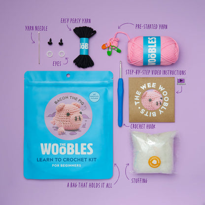 Bacon Pig Crochet Kit