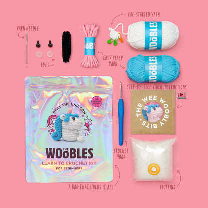 Billy Unicorn Crochet Kit
