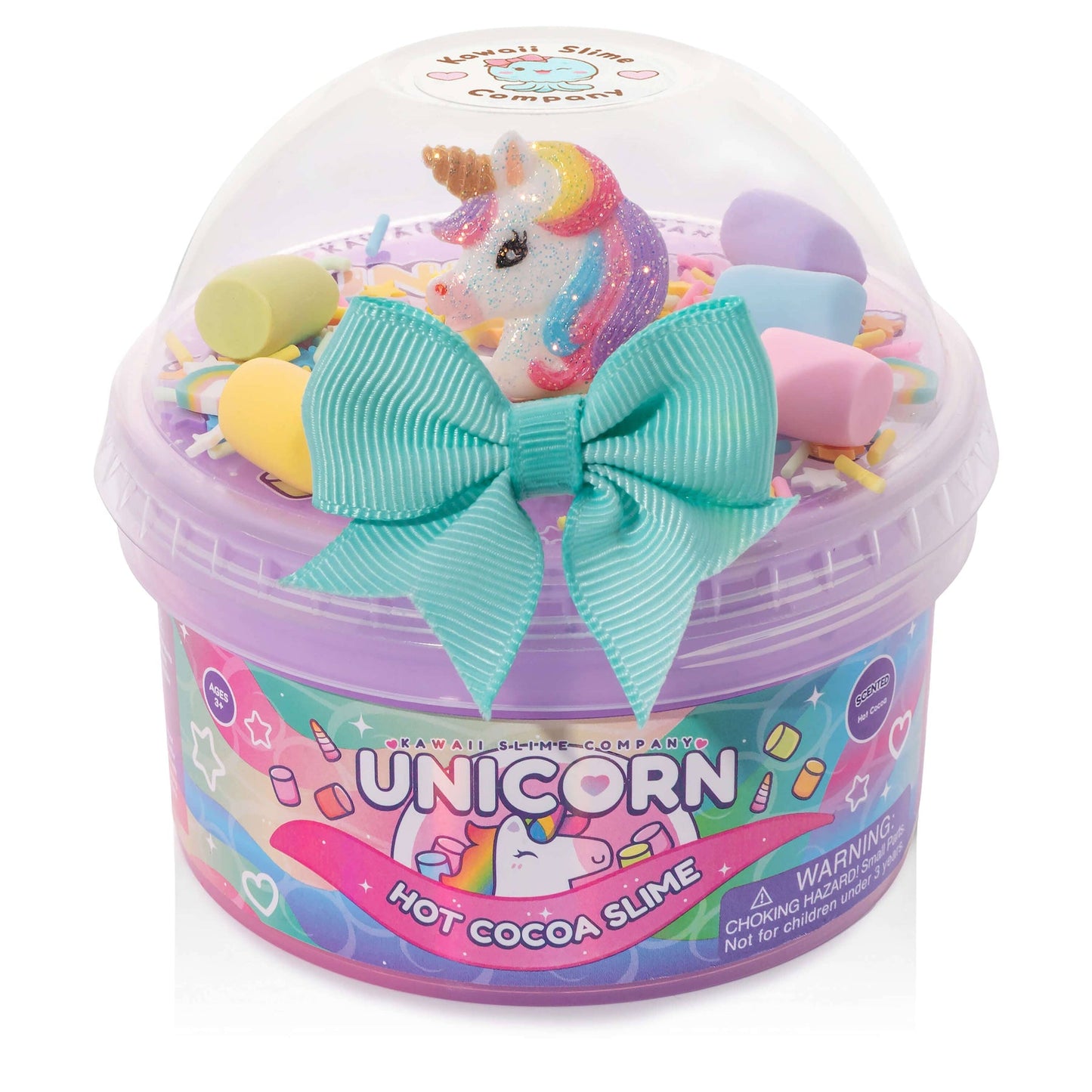 Unicorn Hot Cocoa Slime