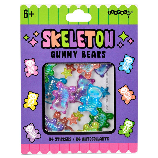 Skeleton Gummy Stickers