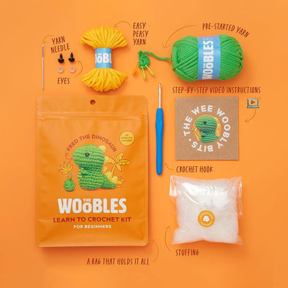 Fred the Dino Crochet Kit
