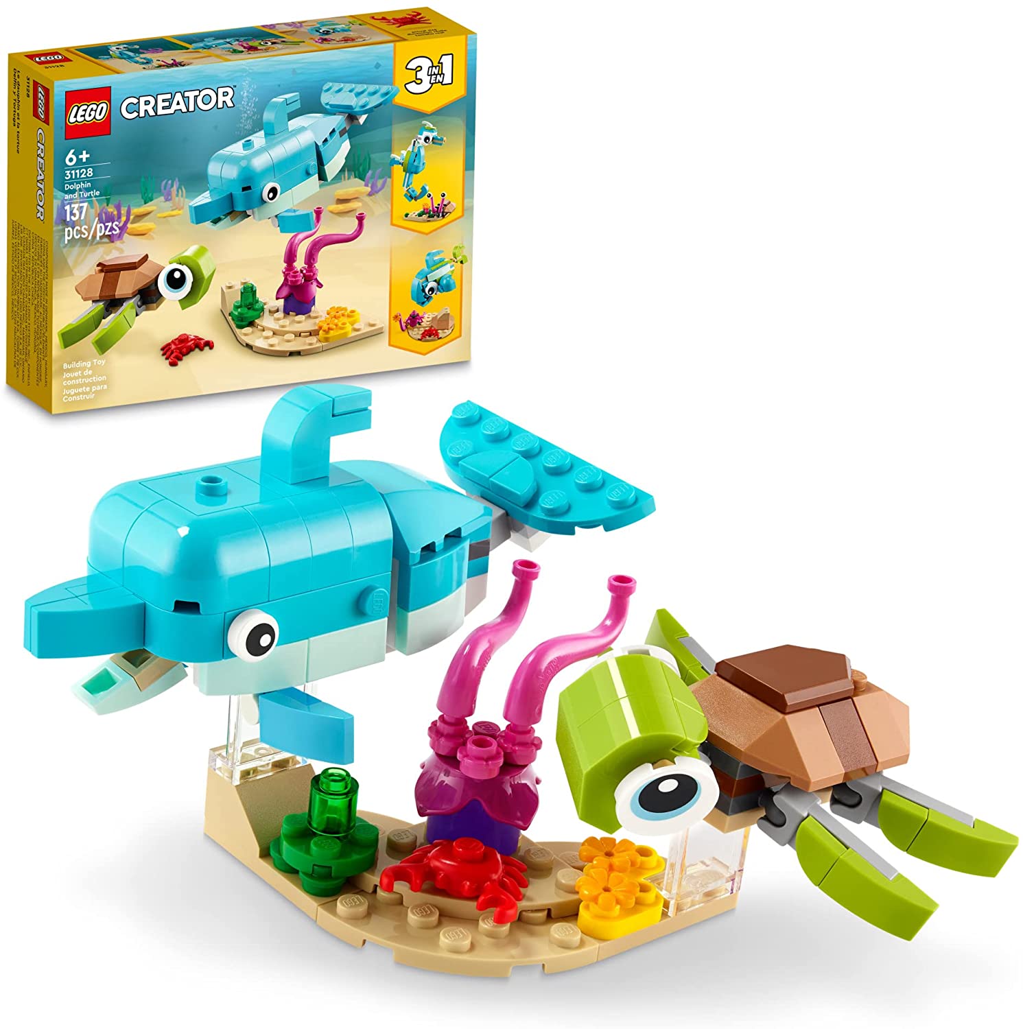 Dolphin and Turtle