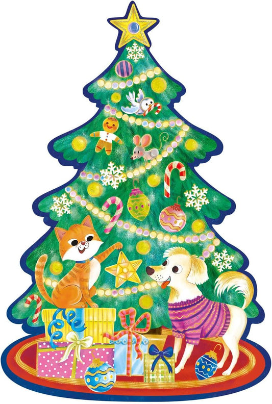 Shimmery Xmas Tree Puzzle