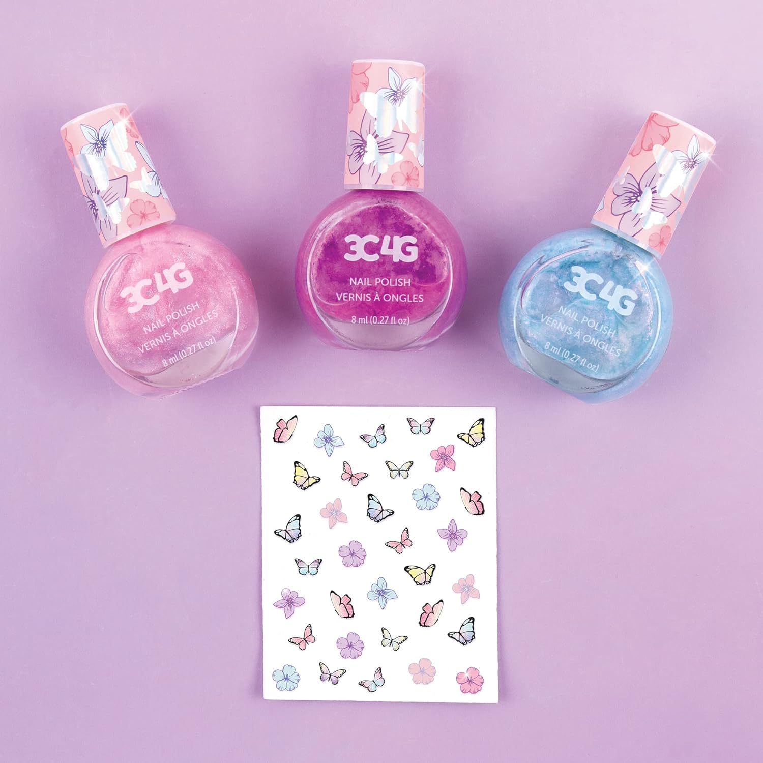 Btterfly Nail Polish Trio