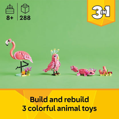 Wild Animal Pink Flamingo