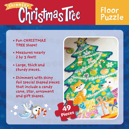 Shimmery Xmas Tree Puzzle