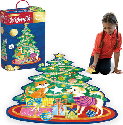Shimmery Xmas Tree Puzzle