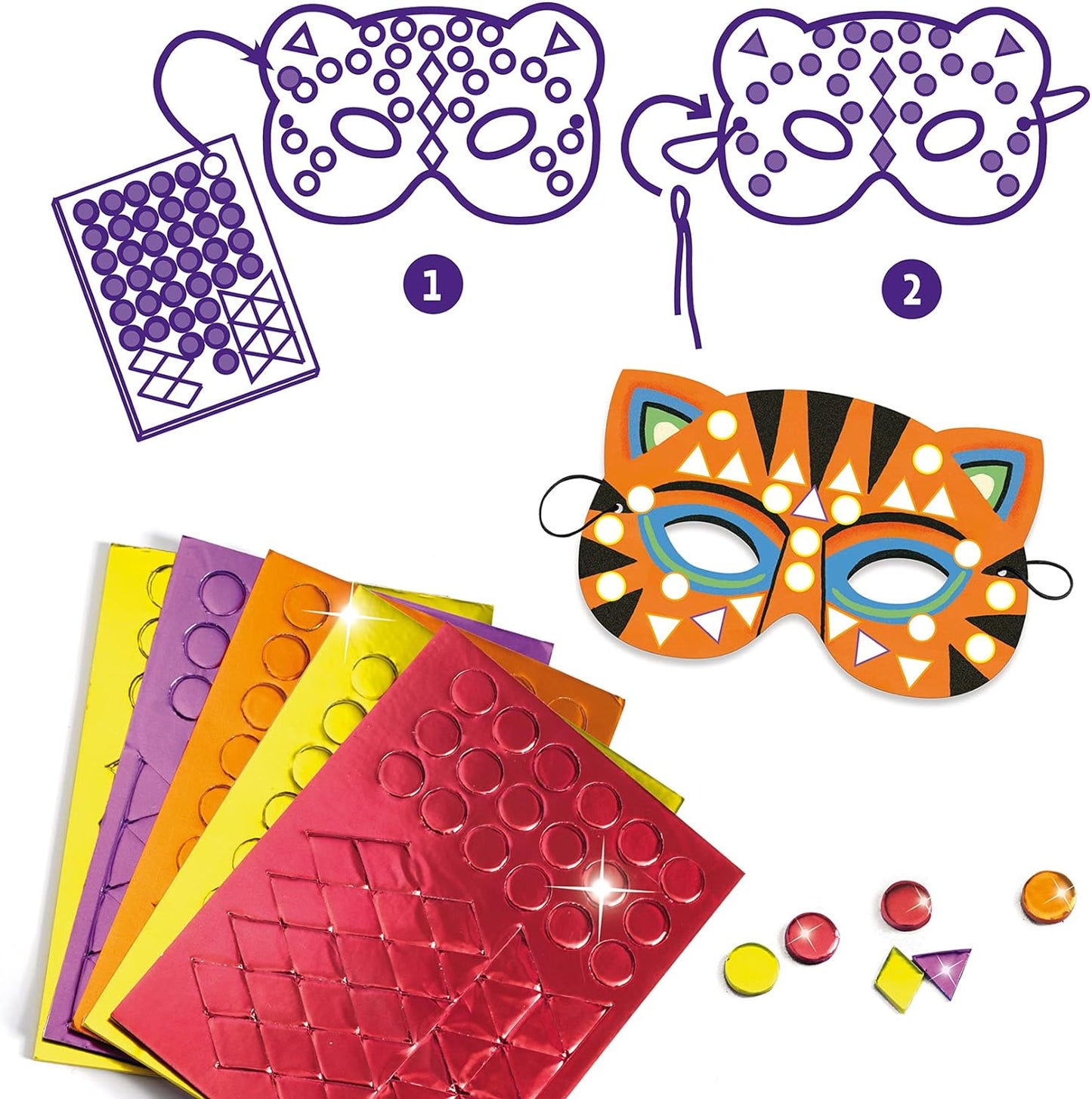 Jungle Animal Masks Diy
