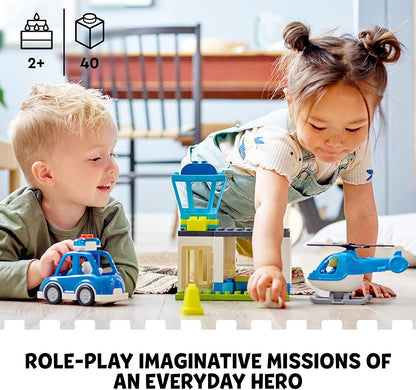 Police Station & Helicopt