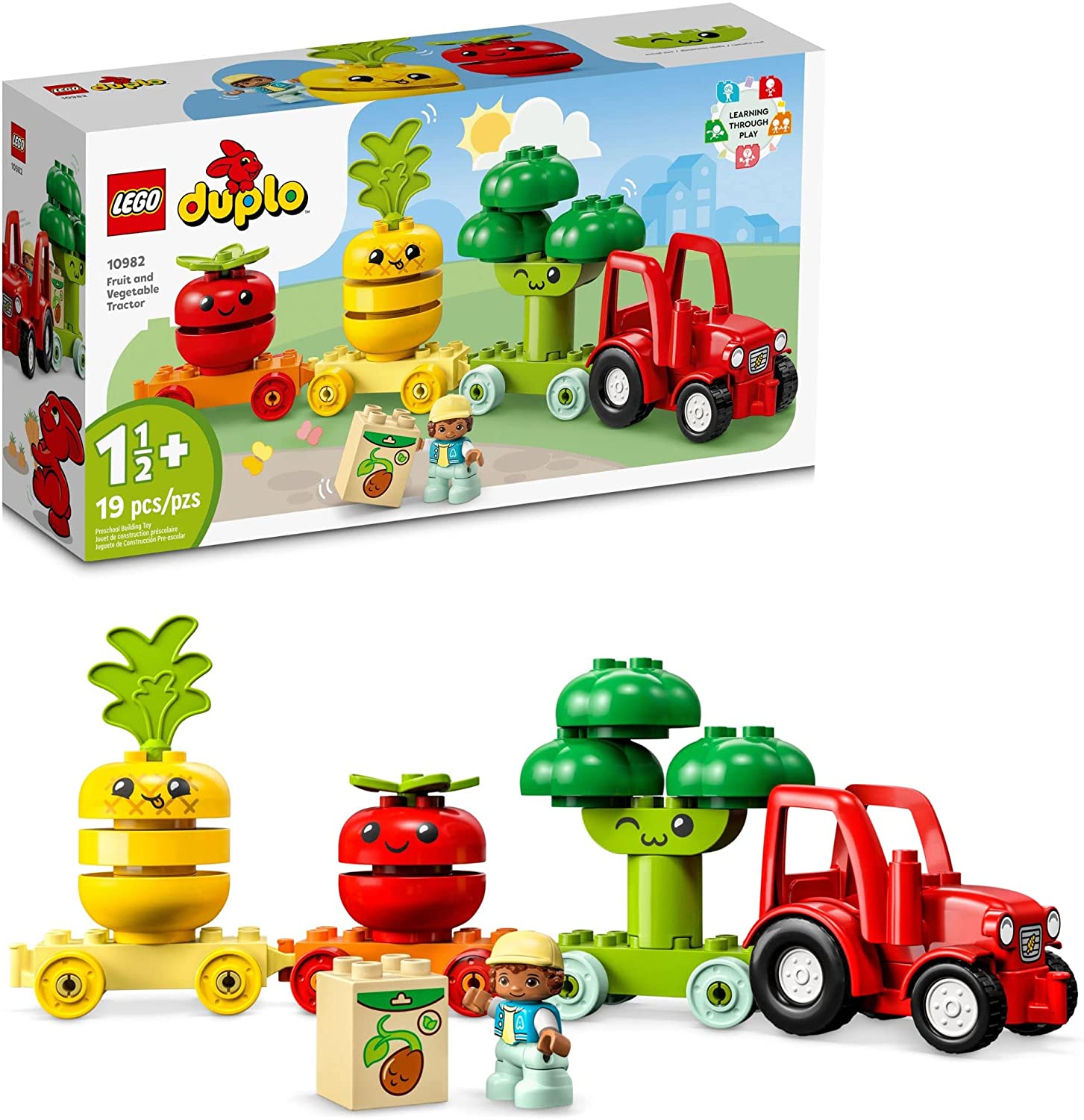 Duplo My First Fruit and Vegetable Tractor
