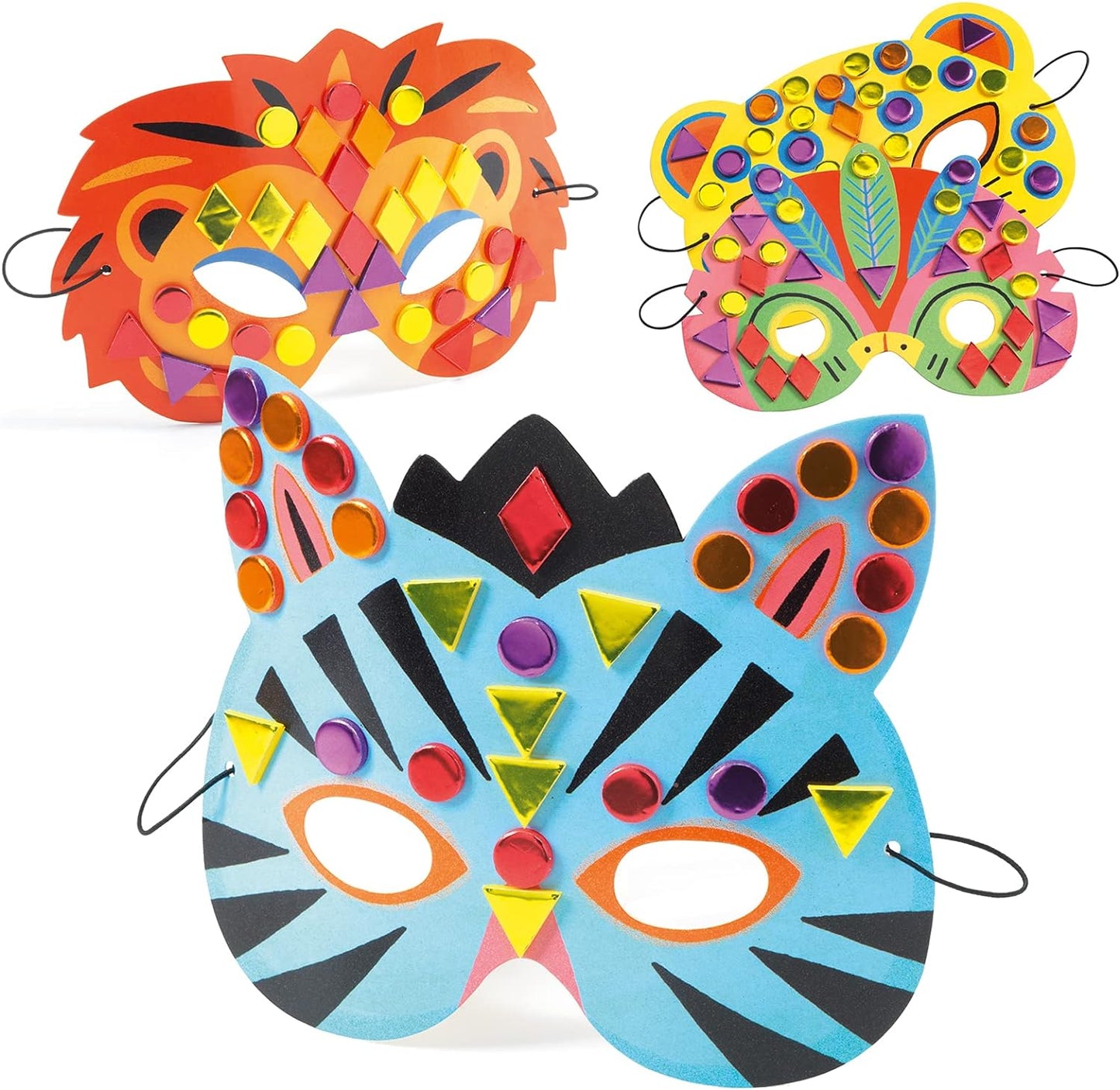 Jungle Animal Masks Diy