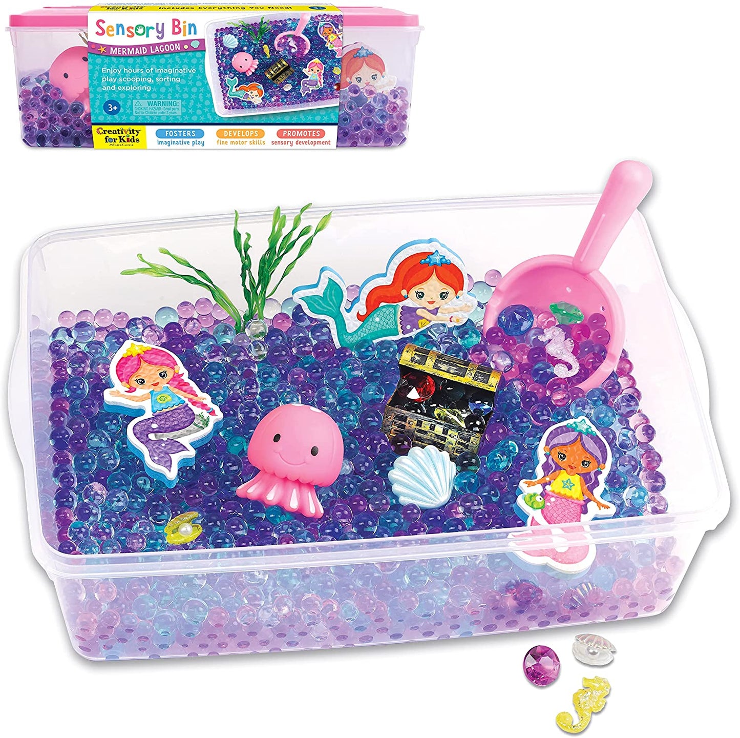 Sensory Bin Mermaid Lgoon