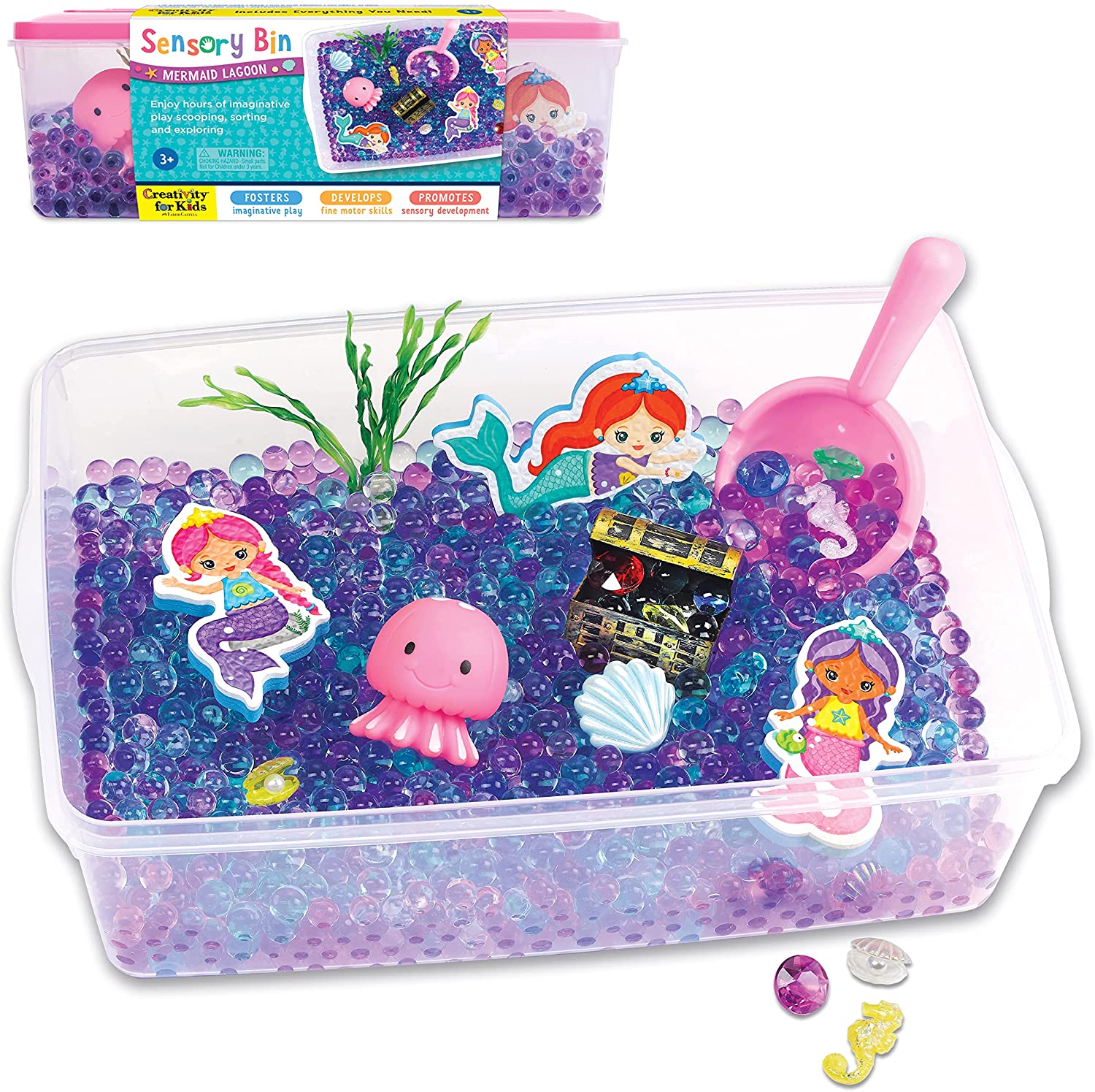 Sensory Bin Mermaid Lgoon
