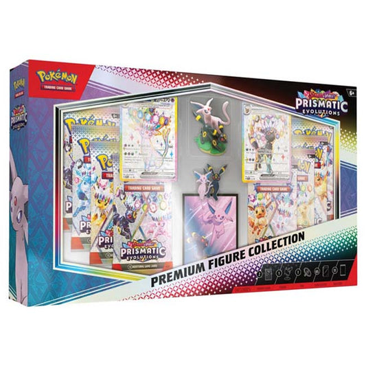 Pokemon Tcg Scarlet & Violet Prismatic Evolutions Premium Figure Collection