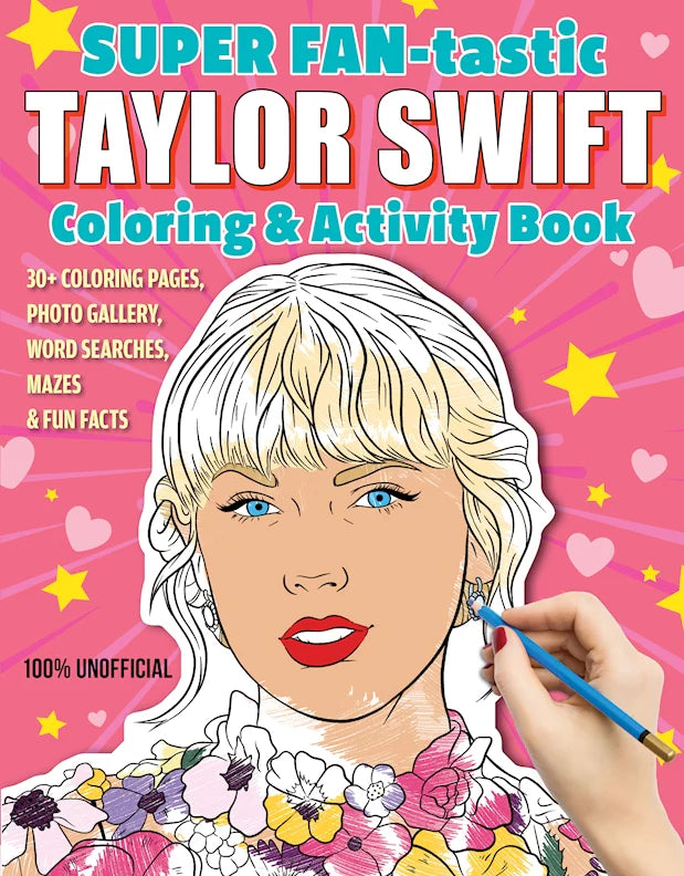 Taylor Swift Color Activity Book