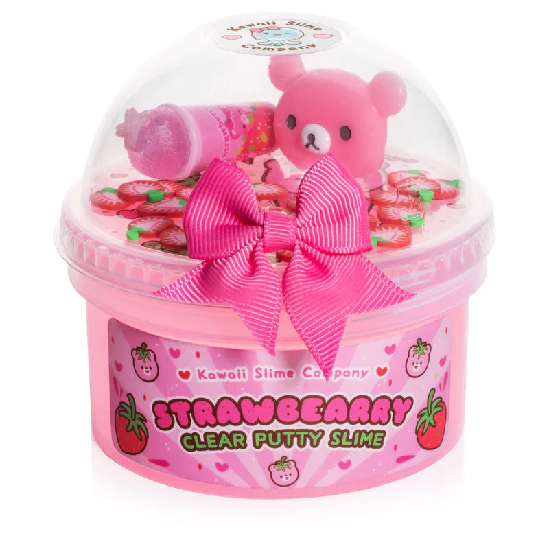 Straw-Bearry Clear Slime