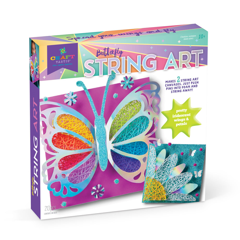 Craft-Tastic Buttrfly Art