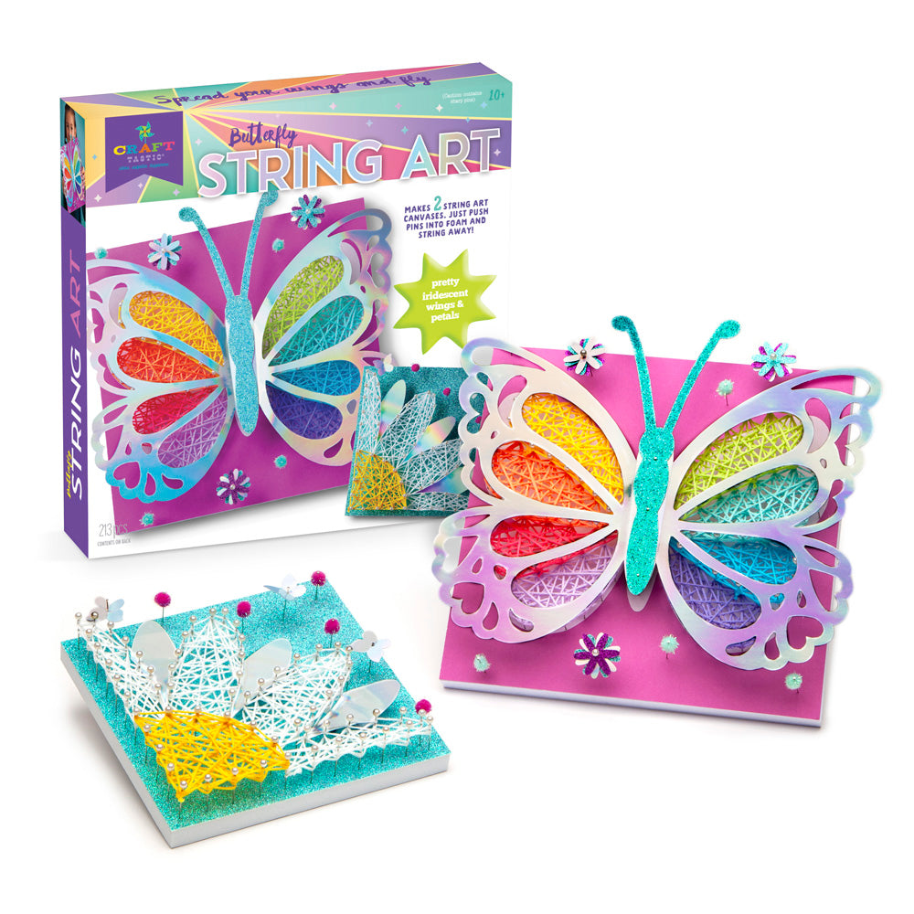 Craft-Tastic Buttrfly Art