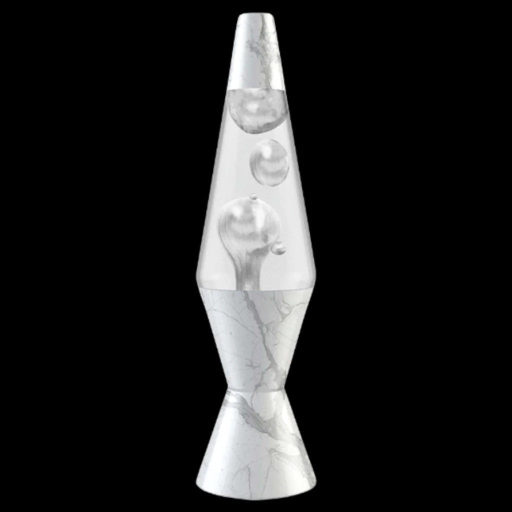 14.5 Inch Lava Lamp - Marble