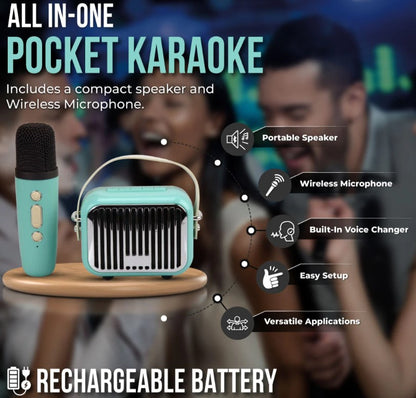 Mini Karaoke Teal